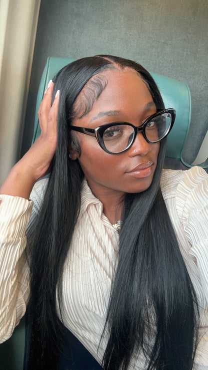 HD Silky Straight Frontal Wig