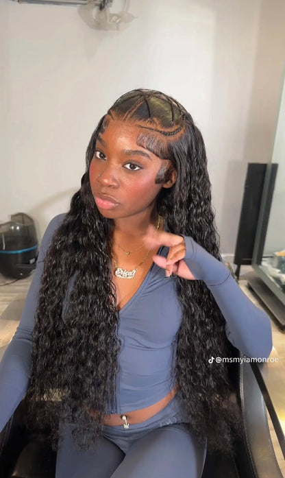 HD Water Wave Frontal Wig