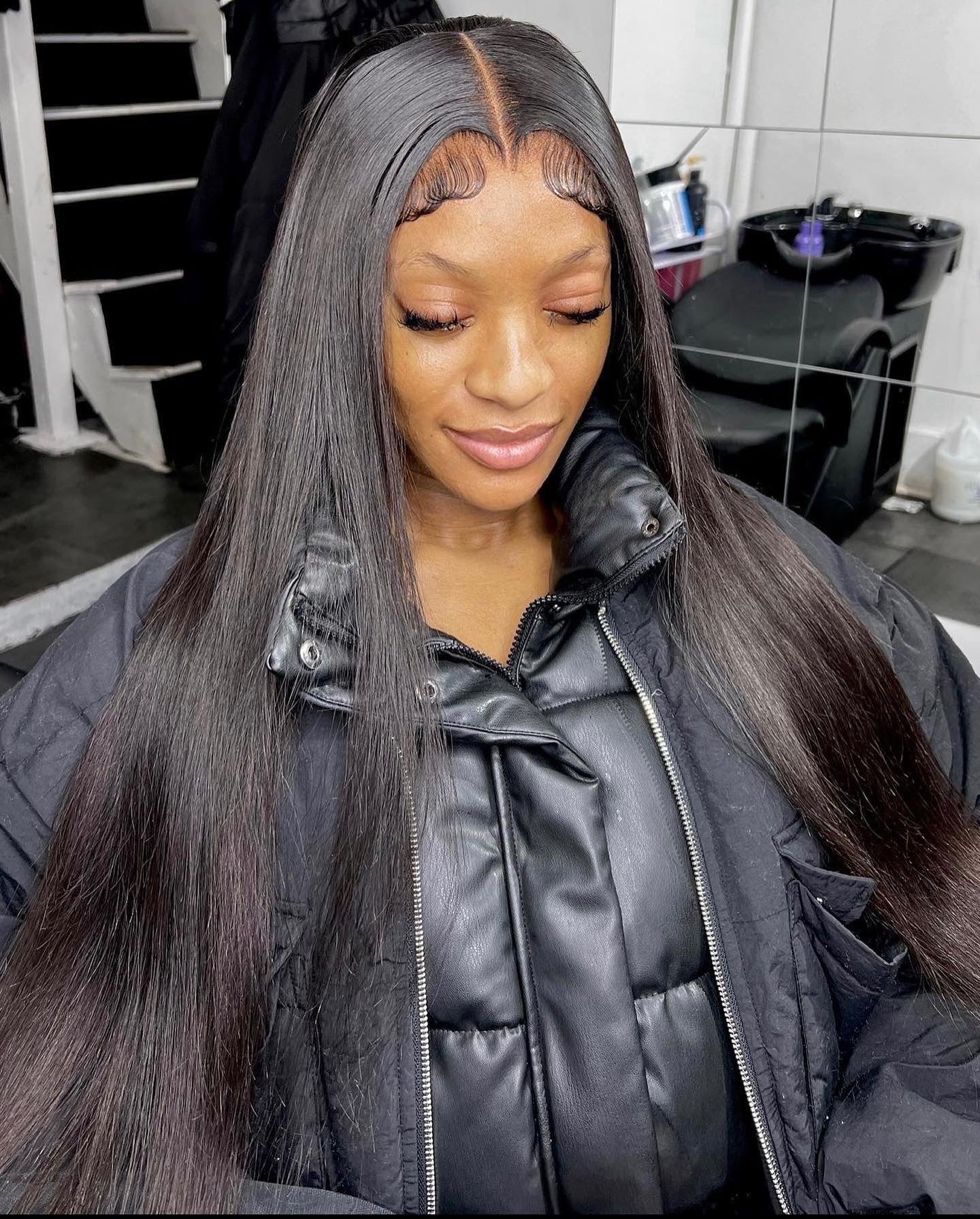 5x5 HD Silky Straight Closure Wig