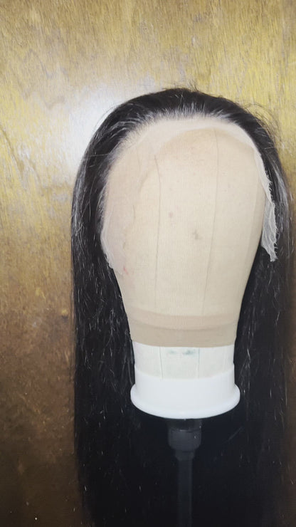 HD Silky Straight Frontal Wig