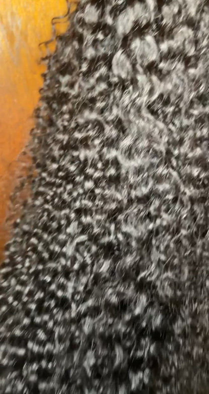 Transparent Deep Curly Wig