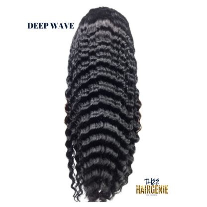 HD Deep Wave Frontal Wig